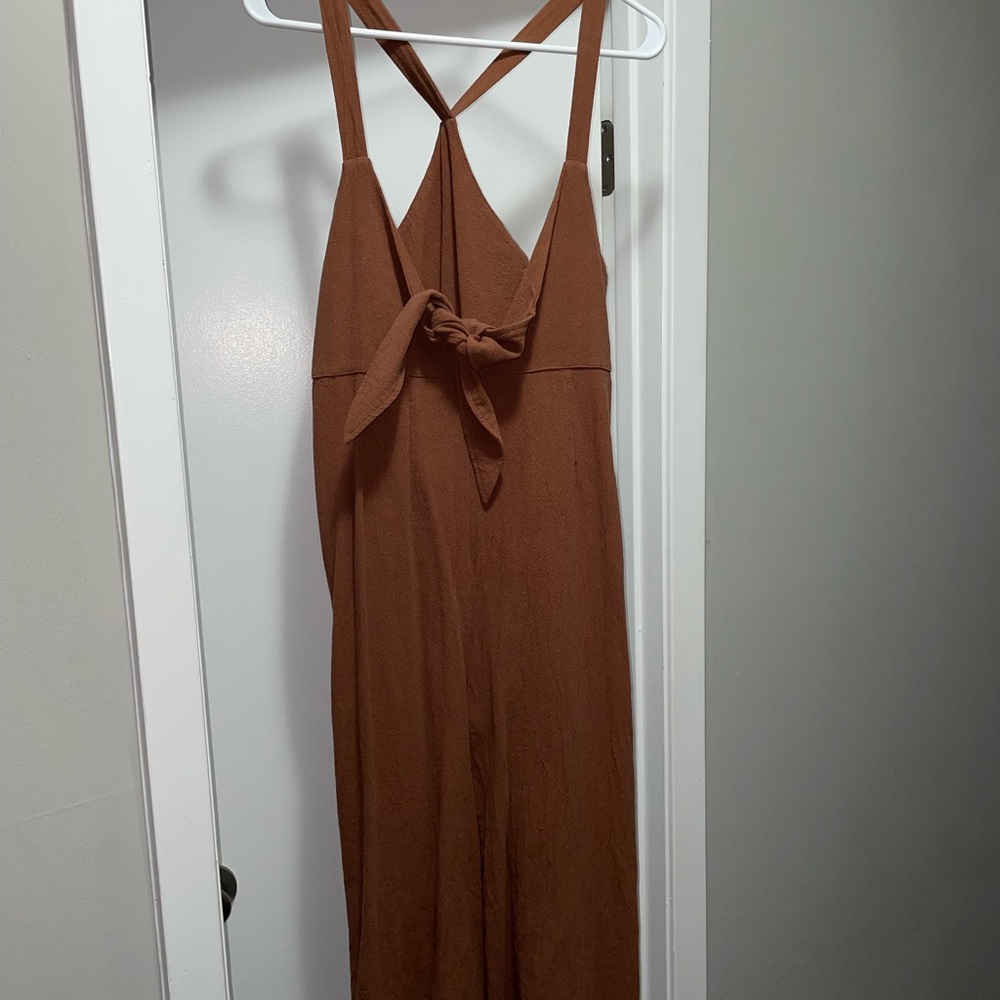 By Together rust color jumpsuit!
